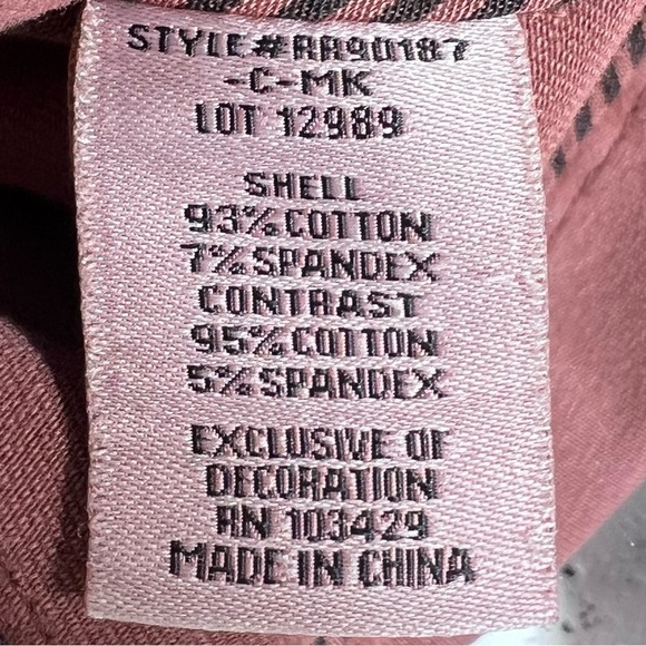 MARRAKECK Parkway Cotton Blend Moto Jacket | dusty rose - Picture 8 of 9